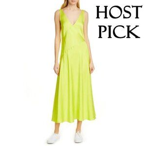 NWT Polo Ralph Lauren yellow sleeveless maxi dress